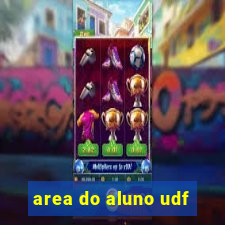 area do aluno udf